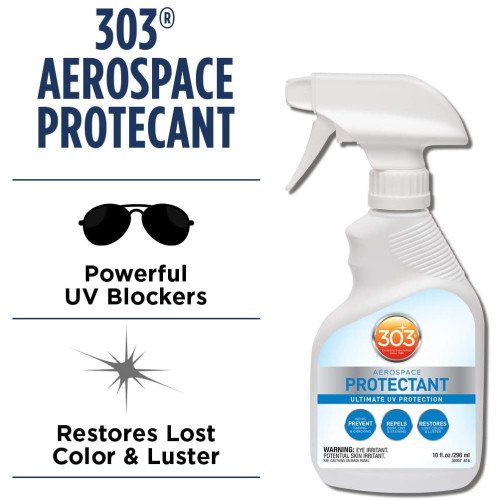 Solutie Protectie UV Plastic, Cauciuc si Vinil 303 Aerospace Protectant, 296ml