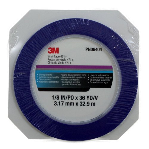 Banda Mascare 3M VFLine Blue, 3mm x 33M