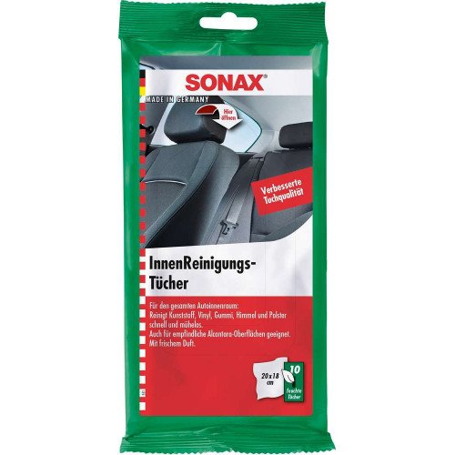 Servetele Umede Universale Interior Sonax, 10 buc