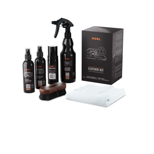Kit Curatare si Intretinere Piele Auto ADBL Leather Kit