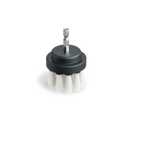 Perie pentru Piele cu Adaptor Bormasina ADBL Leather Twister, 50mm
