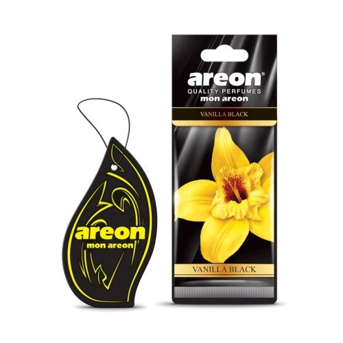 Odorizant Auto Bradut Areon Mon Areon, Vanilla Black