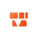 Set Raclete Flexibile Folie PPF CarPro Rubber Squeegee, 5 buc