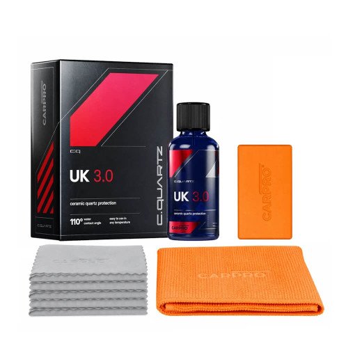 Kit Protectie Ceramica CarPro CQuartz UK Edition 30ml