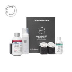 Set Curatare & Protectie Piele Colourlock New Leather Care Kit Mild 125ml & Shield 150ml