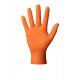 Manusi Nitril Gogrip, Portocaliu, M, 50 buc