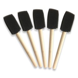 Set Perii Detailing Auto din Spuma Pro Detailing Foam Brushes