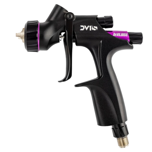 Pistol Vopsit Retus DeVilbiss DV1 M1 Micro, Duza 0.7 - 0.9mm, Cu Pahar