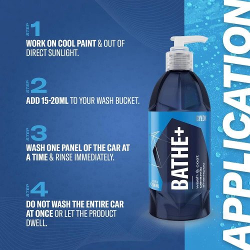 Sampon Auto cu Protectie Gyeon Q2M Bathe Plus, 1L