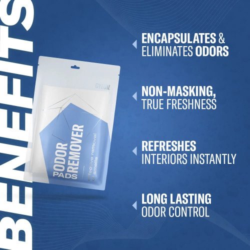 Servetele Indepartare Mirosuri Gyeon Q2M Odor Remover Pads, 4 buc