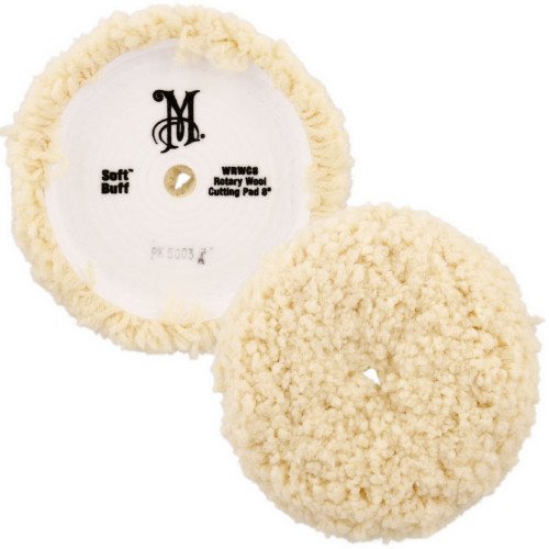 Blana Polish Abraziv Meguiars Soft Buff Rotary Wool Pad 8