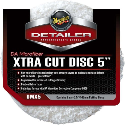 Burete Microfibra Meguiars Microfiber Xtra Cut, 140mm, 2buc