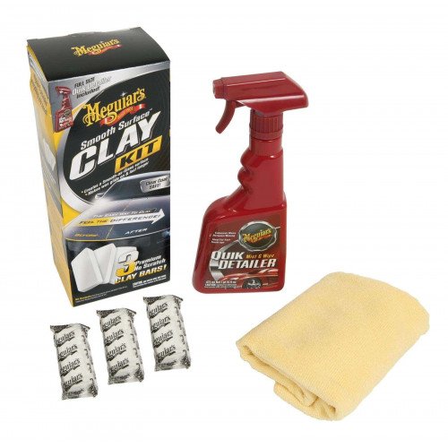 Kit Argila Decontaminare Vopsea Meguiars Smooth Surface Clay