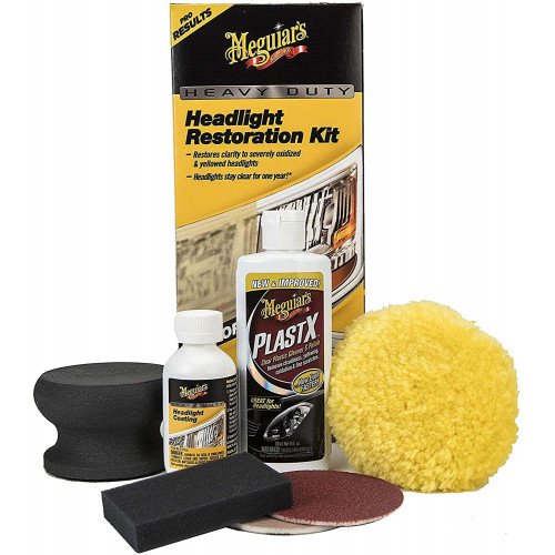 Kit Polish Faruri Meguiars Heavy Duty Headlight Restoration Kit
