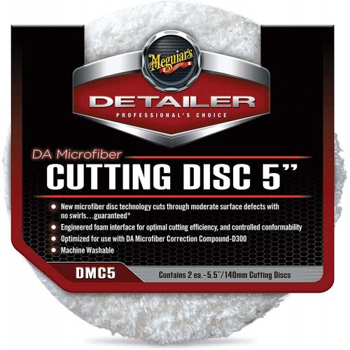 Pad Microfibre Polish Abraziv Meguiars DA Microfiber Cutting Pad, 140mm