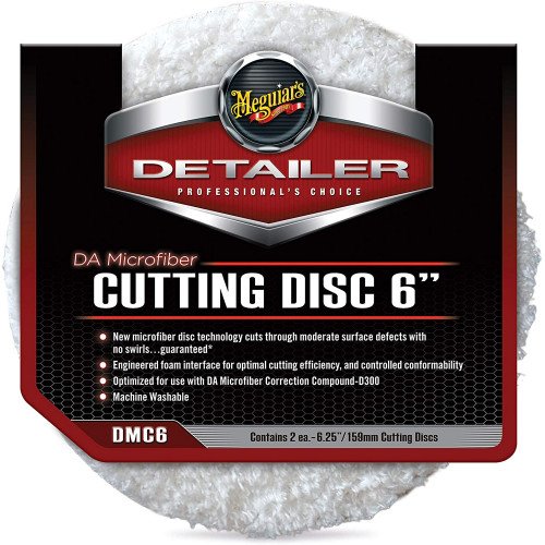 Pad Microfibre Polish Abraziv Meguiars DA Microfiber Cutting Pad, 159mm