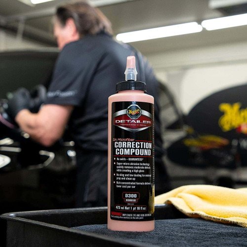 Pasta Polish Abraziva Meguiar's DA Microfiber Correction Compound D300, 473ml