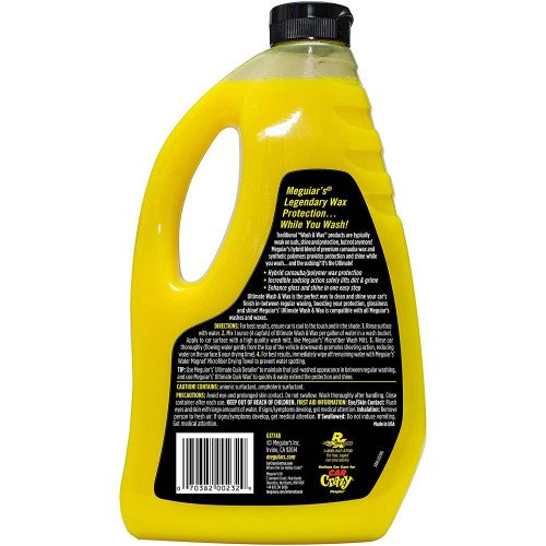 Sampon Auto cu Ceara Meguiar's Ultimate Wash and Wax, 1.42L