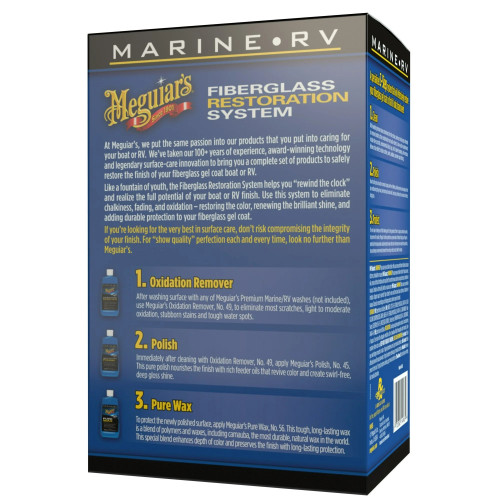 Set Curatare Ambarcatiuni Meguiar's Fiberglass Restoration System