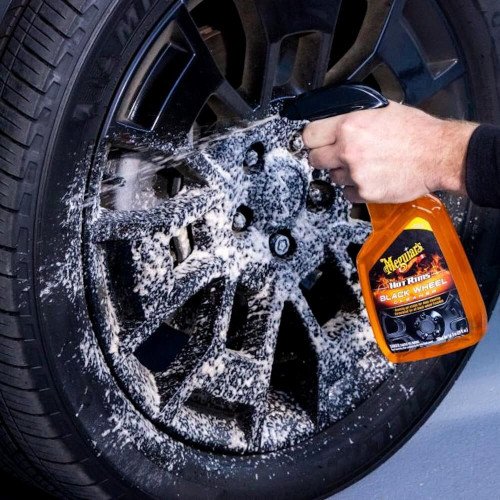 Solutie Curatare Jante Meguiar's Hot Rims Black Wheel Cleaner, 710ml