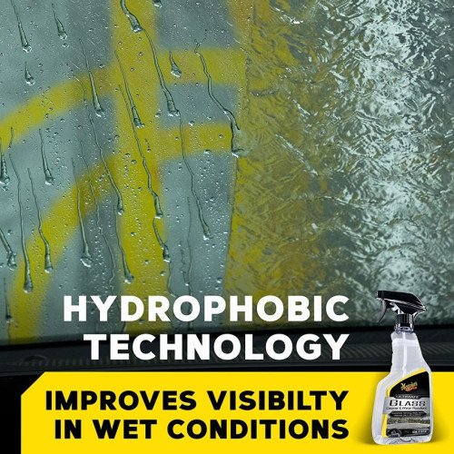 Solutie Hidrofoba Curatare Geamuri Meguiar's Ultimate Glass Cleaner, 473ml