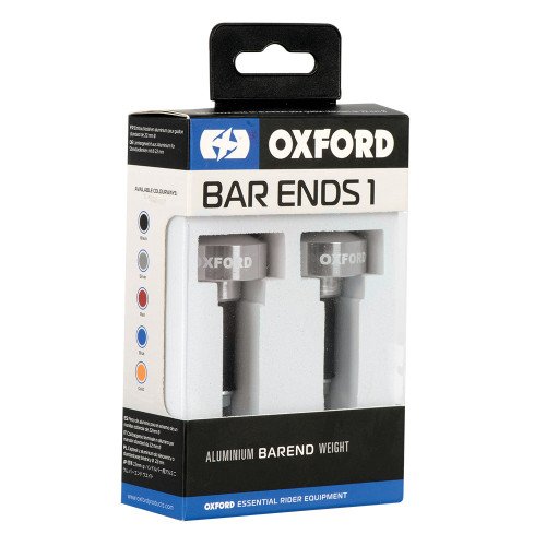Set Capete Ghidon Moto Oxford BarEnds, Gri