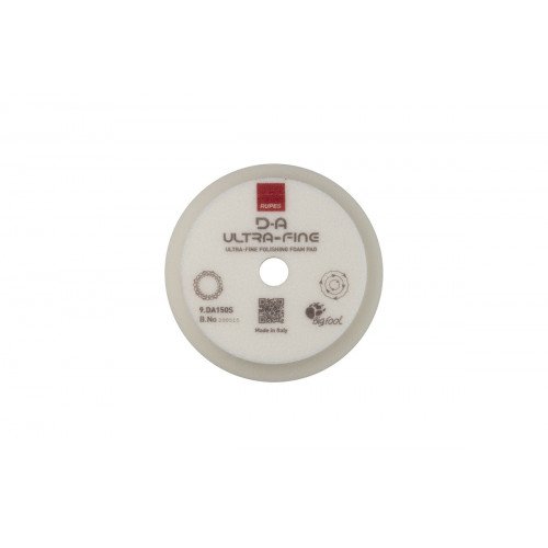 Burete Ultrafin Polish Rupes D-A Ultrafine Foam Pad, 130/150MM, Alb
