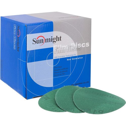 Disc Abraziv Sunmight Film, Verde, 75mm, P120