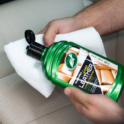 Solutie Intretinere Piele Auto Turtle Wax Luxe Leather Cleaner and Conditioner, 500ml
