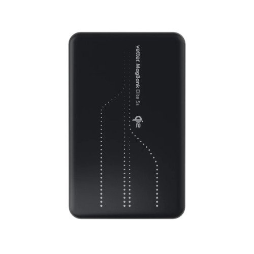 Baterie Externa Compatibila MagSafe Vetter MagBank Elite 5s Qi2, 5000mAh