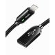 Cablu de date si incarcare Vetter Smart Lightning, Auto Disconnect, 1.2m