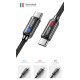 Cablu de date si incarcare Vetter Smart Type-C, Auto Disconnect, 1.2m