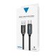 Cablu de date si incarcare Vetter Smart Type-C, Auto Disconnect, 1.2m