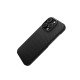 Husa iPhone 16 Pro Clip-On MagSafe Vetter Aramid Fiber Kevlar, Negru