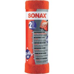 Set Laveta Microfibre Exterior Sonax Microfiber Cloth, 2 buc