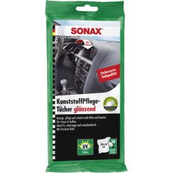 Set Servetele Curatare Plastice Sonax Plastic Care Wipes, 10 buc